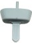 Gri Çift Buz Pop Guard Silikon Popsicle Koruyucular Dondurma Braketi Anti-Akış Dondurma Tutucu Damlamaya Dayanıklı Popsicle Rafı (Yurt Dışından) 2