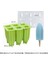 Koni Yeşil Yeni 6 Delik Silikon Dondurma Formları Popsicle Kalıpları Dıy Ev Yapımı Tatlı Meyve Suyu Buz Pop Küp Stereo Kalıp Kapaklı Çubuklar (Yurt Dışından) 1