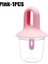 Pink-1pcs 1 Adet 7 Delik Dıy Dondurma Pops Silikon Kalıp Dondurma Topu Makinesi Popsicles Kalıpları Bebek Meyve Sarsıntı Ev Mutfak Aksesuarları Aracı (Yurt Dışından) 2