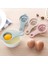 Pembe 1 Adet Düz Renk Yumurta Ayırıcı Güvenli Buğday Samanı Yumurta Bölücü Aracı Plastik Yumurta Beyaz Sarısı Filtre Mutfak Pişirme Ayırıcı Gadget (Yurt Dışından) 2