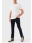 Normal Bel Slim Fit Düz Paça Jeans Erkek Kot Pantolon UQE06 36 S3657 Y99 1