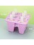 Mor Popsicle Kalıpları 6 Parça Silikon Buz Pop Kalıpları Bpa Ücretsiz Popsicle Kalıp Yeniden Kullanılabilir Kolay Bırakılan Buz Pop Yapmak (Yurt Dışından) 1