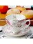 I 170ML, Ince Kemik Çini Kahve Fincanı ve Tabağı ve Kaşığı, Komik Moda Tasarımı, Zakka Tazas Cafe Espresso Fincanı, Avrupa Kahve Kupası (Yurt Dışından) 1