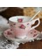 I 170ML, Ince Kemik Çini Kahve Fincanı ve Tabağı ve Kaşığı, Komik Moda Tasarımı, Zakka Tazas Cafe Espresso Fincanı, Avrupa Kahve Kupası (Yurt Dışından) 5