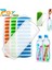 Kısa-Yeşil W Kapaklı Kapaklı Plastik Buzluk Tepsisi Su ve Spor Şişeleri Için Yeniden Kullanılabilir Buz Çubuğu Tepsi Kalıbı Bpa Içermeyen Buz Tüpü Yapma Tepsileri (Yurt Dışından) 2