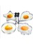 Yıldız 4 Tarzı Kızarmış Yumurta Gözleme Şekillendirici Omlet Kalıp Kalıp Gadget Paslanmaz Çelik Kızartma Yumurta Pişirme Araçları Mutfak Aksesuarları (Yurt Dışından) 2