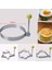 Yıldız 4 Tarzı Kızarmış Yumurta Gözleme Şekillendirici Omlet Kalıp Kalıp Gadget Paslanmaz Çelik Kızartma Yumurta Pişirme Araçları Mutfak Aksesuarları (Yurt Dışından) 5