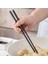 Type1 Çin Yemek Çubukları Taşınabilir Kaymaz Gıda Çubukları Sofra Japon Yemek Çubukları Sofra Mutfak Aletleri Bar Kaynağı (Yurt Dışından) 5