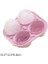 Pembe 3D Silikon Elmas Kafatası Buz Kalıp Tepsisi Istiflenebilir Silikon Buz Küpü Kalıpları Viski Kokteyller Içecekler Buzlu Çay Bloom Gül (Yurt Dışından) 1