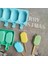 012 Mavi Silikon Dondurma Kalıp Buz Makinesi 4 Delik Popsicle Küp Çikolata Tepsisi Kalıpları Mücevher Kalıp Sevgililer Günü Hediyesi Elmas Pişirme Araçları (Yurt Dışından) 5