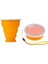 Kırmızı 200 ml Su Bardağı Seyahat Silikon Geri Çekilebilir Renkli Taşınabilir Açık Kahve Handcup 200 ml Katlanır Bardak Bpa Ücretsız Gıda Sınıfı Yemek (Yurt Dışından) 4