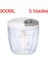B03(900ML) Xınch 500/900ML Manuel Et Kıyma Sarımsak Kıyıcı Döndür Sarımsak Presi Kırıcı Sebze Soğan Kesici Mutfak Pişirme Aksesuarları (Yurt Dışından) 1