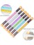 Sarı 2 Sünger ile 1 Adet Nail Art Dekorasyon Kademeli Allık Boyama Kalem Fototerapi Çift Başlı Degrade Fırçalar Kolu Sünger Tırnak Sanat Araçları H0993 (Yurt Dışından) 3