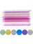 Gül Kırmızı 100 Adet 100 Adet/paket Yeniden Kullanılabilir Kristal Sopa Çift Uçlu Nail Art Tırnak Eti Itici Akrilik Süsleyen Temiz Tırnak Sopa Lehçe Manikür Araçları (Yurt Dışından) 3