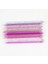 Gül Kırmızı 100 Adet 100 Adet/paket Yeniden Kullanılabilir Kristal Sopa Çift Uçlu Nail Art Tırnak Eti Itici Akrilik Süsleyen Temiz Tırnak Sopa Lehçe Manikür Araçları (Yurt Dışından) 5