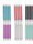 Siyah 5 Adet Set Çift Uçlu Jel Boyama Nail Art Süsleyen Kalem Akrilik Saplı Taklidi Ahşap Taklidi Kristal Uv Jel Manikür Araçları (Yurt Dışından) 4