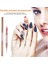 Pembe Tırnak Süsleyen Kalemler Çift Uçlu Nail Art Süsleyen Kalem Tırnak Taklidi Seçici Süsleyen Aracı Tırnak Taşlar Taşlar Kristaller Ev Kullanımı (Yurt Dışından) 2