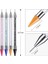 01 Nail Art Çift Kafaları Akrilik Tasarım Metal Süsleyen Balmumu Kalem Rhinestones Mücevher Toplama Seçici Manikür Matkap Kalem Silikon Kafa Aracı (Yurt Dışından) 2