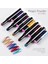 Mcb-15 1 Adet 18 Renk Neon Aurora Katı Toz Hava Yastığı Sihirli Kalem Nail Art Lazer Sihirli Ayna Etkisi Phantom Çivi Kalem Manikür Aracı (Yurt Dışından) 3