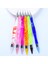 Mavi Kabak Kolu Nail Art Süsleyen Kalem Çift Mum Boya Balmumu Matkap Kafası Çelik Boru Toplama Rhinestones Taşlar Çivi Aksesuarları Aracı Manikür (Yurt Dışından) 5