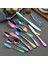 LF1CHSCAKESCOOP1PC 1 Adet Gökkuşağı Sofra Seti Paslanmaz Çelik Çatal Bıçak Kaşık Seti Kaşık Çatal Bıçak Yemek Takımı Seti Sofra Ayna Akşam Yemeği Mutfak Sofra Takımı (Yurt Dışından) 4