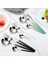 Beyaz Gümüş 4 Adet/takım Siyah Altın Çatal Bıçak Kaşık Seti 18/10 Paslanmaz Çelik Yemek Takımı Kaşık Dropshipping Gümüş Sofra Takımı Sofra Bıçağı Çatal (Yurt Dışından) 4
