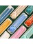 6 Adet Pembe 1 Takım Buğday Samanı Sofra Öğrenciler Seyahat Piknik Taşınabilir Çatal Çubuk Kaşık Kılıfı ile Mutfak Aksesuarları ve Gadget (Yurt Dışından) 3
