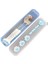 Mavi-Gümüş 1 Kit Kedi Paw Seramik Paslanmaz Çelik Yemek Takımı Çubuklarını Çatal Kaşık Saklama Kutusu ile Taşınabilir Açık Piknik Seyahat Sofra (Yurt Dışından) 1