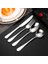 Sharp Spoon2 Paslanmaz Çelik Batı Sofra Çatal Bıçak Takımı Biftek Bıçağı Masa Çatalları Tatlı Kaşıkları Gümüş Yetişkin Çocuk Ev Mutfak Eşyaları (Yurt Dışından) 2