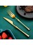 Tereyağı Bıçağı Altın 18/10 Paslanmaz Çelik Yemek Takımı Lüks Çatal Bıçak Takımı Et Bıçakları Çatal Kaşık Sofra Batı Gıda Restoran Bulaşık Makinesi Güvenli (Yurt Dışından) 5
