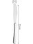 LF1YSDINNERKNIFE1PC Batı Çatal Bıçak Kaşık Seti Paslanmaz Çelik Sofra Kaşık Çatal Bıçak Yemek Takımı Seti Mutfak Yemeği Seti Sofra Lüks Ev Sofra Takımı (Yurt Dışından) 1