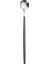 Chopstick 23 cm Siyah Gümüş Çatal Kaşık Bıçak Paslanmaz Çelik Çatal Seti Sofra Çubuklarını Yemek Takımı Seti Gümüş Çay Kaşığı Sofra Takımı Seti (Yurt Dışından) 5