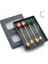 4pcs-Gold-B4 6/4/2pcs Noel Hediyesi Glod Kaşık Çatal Seti Elk Noel Ağacı Dekorasyon Tatlı Kepçe Meyve Çatalı Kahve Kaşığı Çatal Bıçak Kaşık Seti (Yurt Dışından) 1