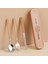 Brown-2pcs Sofra Seti Taşınabilir Çatal Bıçak Kaşık Seti Yemek Takımı Seti Yüksek Kalite Paslanmaz Çelik Bıçak Çatal Kaşık Seyahat Sofra Takımı Kutusu ile (Yurt Dışından) 3