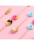 B Sevimli Paslanmaz Çelik Kaşık Çatal Versiyonu Gökkuşağı Lolipop Donut Macaron Tatlı Kaşıkları Kek Meyve Çatalları Sofra Mutfak Kaynağı (Yurt Dışından) 2