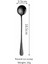 LF1HSROUNDICESPOON Paslanmaz Çelik Sofra Ayna Çatal Bıçak Kaşık Seti Siyah Mutfak Seti Yemek Kaşık ve Çatal Yemek Takımı Sofra Ev Sofra Takımı (Yurt Dışından) 1