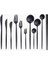 CHOPSTICKS1PAIR Siyah Yemek Takımı Mat Siyah Çatal Bıçak Kaşık Seti Gümüş Seti 18/10 Paslanmaz Çelik Yemek Takımı Seti Kaşık Çatal ve Bıçaklar Dropship (Yurt Dışından) 5