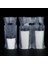 S Altın Şerit 500 ml Tek Kullanımlık Fincan Çanta Kahve Köpek Çantası Take-Away Içme Paketleme Araçları Plastik Çift Bardak Taşıyıcı Şişe Çanta 50 Adet (Yurt Dışından) 3
