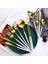 Gümüş Beyaz Altın Yemek Takımı Biftek Bıçağı Çatal Kahve Kaşığı Tereyağı Bıçakları Chopstick Tatlı Bıçağı Buz Kaşığı Paslanmaz Çelik Çatal Seti (Yurt Dışından) 4