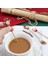 Stil 4 Noel Kaşık Seti Noel Elk Bisküvi Adam Noel Ağacı Noel Baba Tatlı Kutusu ile Karıştırma Kaşığı Paslanmaz Çelik Sofra (Yurt Dışından) 4
