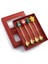 4pcs-Gold-A1 6/4/2pcs Noel Hediyesi Glod Kaşık Çatal Seti Elk Noel Ağacı Dekorasyon Tatlı Kepçe Meyve Çatalı Kahve Kaşığı Çatal Bıçak Kaşık Seti (Yurt Dışından) 1