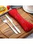 Mor Sadece Çanta 1 Pc Taşınabilir Sofra Çantası Fermuar Tipi Çatal Saklama Kutusu Seyahat Yemek Takımı Saklama Çantası Piknik Öğrencileri Çatal Kaşık Bıçak Kese (Yurt Dışından) 4