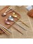 Rosegold Bıçak Kaşık Çatal Çatal Bıçak Takımı Biftek Bıçağı Paslanmaz Çelik Tatlı Sofra Takımı Tatlı Çorba Karıştırma Kaşık Çatal Yemek Takımı Mutfak Aksesuarı (Yurt Dışından) 3