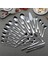 LF1YSCAKESCOOP1PC Batı Çatal Bıçak Kaşık Seti Paslanmaz Çelik Sofra Kaşık Çatal Bıçak Yemek Takımı Seti Mutfak Yemeği Seti Sofra Lüks Ev Sofra Takımı (Yurt Dışından) 2