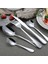 LF1YSCAKESCOOP1PC Batı Çatal Bıçak Kaşık Seti Paslanmaz Çelik Sofra Kaşık Çatal Bıçak Yemek Takımı Seti Mutfak Yemeği Seti Sofra Lüks Ev Sofra Takımı (Yurt Dışından) 4