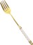 Fork-D 1 Adet Altın Çatal Yaratıcı Çatal Bıçaklar Kaşık Paslanmaz Çelik Yemek Takımı Gümüş Sofra Takımı Ev Mutfak Aksesuarları (Yurt Dışından) 1
