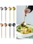 Altın 2 Adet/takım Servis Yemek Takımı Yaldızlı Salata Servis Kaşığı Çatal Bıçak Kaşık Seti Sofra Takımı Salata Dağıtım Yemekleri Çatal Kaşık Seti (Yurt Dışından) 1