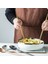 Altın 2 Adet/takım Servis Yemek Takımı Yaldızlı Salata Servis Kaşığı Çatal Bıçak Kaşık Seti Sofra Takımı Salata Dağıtım Yemekleri Çatal Kaşık Seti (Yurt Dışından) 5