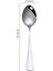 Sharp Spoon1 Paslanmaz Çelik Ev Yemek Takımı Yetişkin Çocuk Buz Kaşığı Meyve Biftek Çatal Bıçak Gümüş Sofra Taşınabilir Batı Çatal Bıçak Takımı (Yurt Dışından) 1