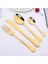 Yeşil BOX1PC24CM Promosyon Yemek Takımı Seti Paslanmaz Çelik Renkli Gökkuşağı Altın Bıçak Çatal Çay Kaşığı Bulaşık Makinesinde Yıkanabilir Gümüş Set Çatal Bıçak Takımı Kutusu (Yurt Dışından) 5